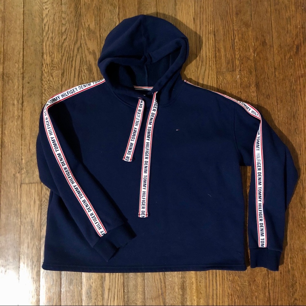 Tommy Hilfiger Denim Cropped Sweatshirt